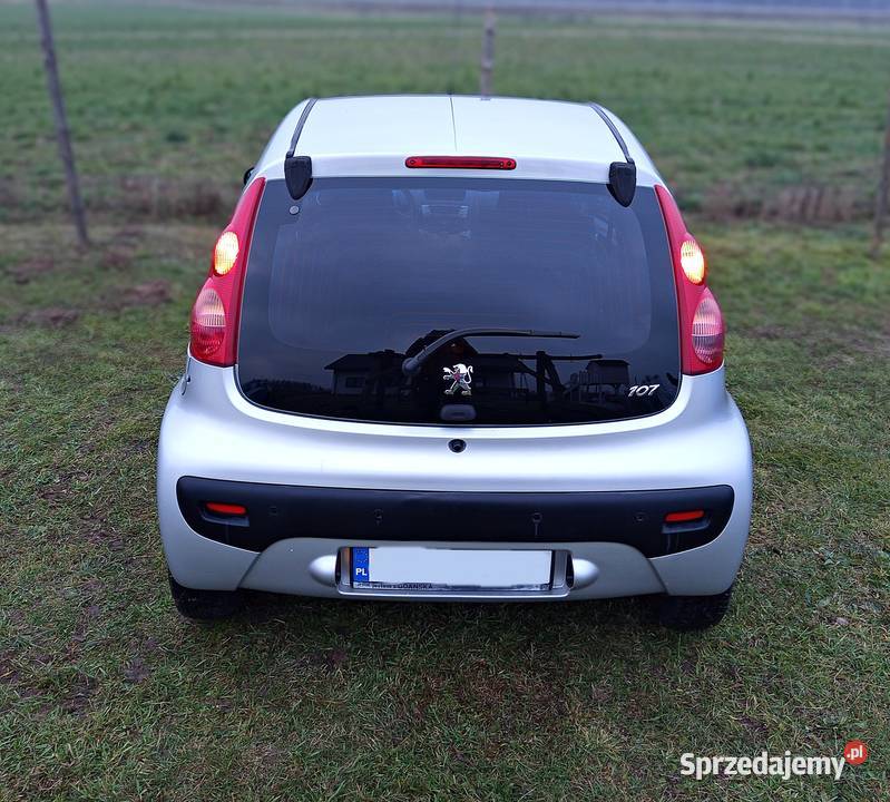 Peugeot 107 10benzyna 2008r Klimatyzacja 96 Ostróda