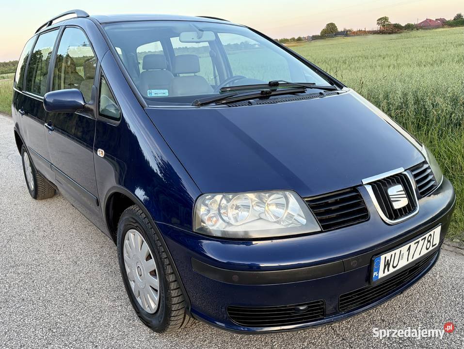 Seat Alhambra 7 osobowy 20 Benzyna FILM Wieliszew