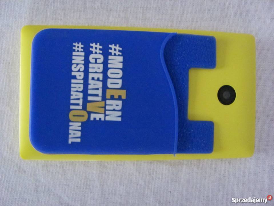 Silikonowy uchwyt na telefon na karty dowód lubelskie Zamość