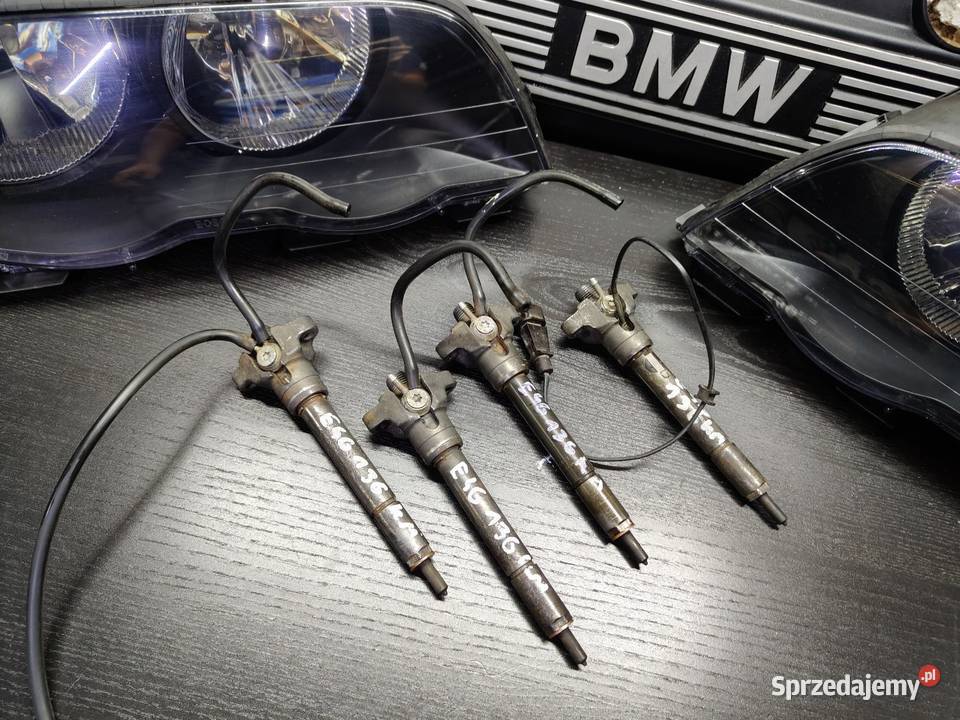 Bmw e46 20d 136 komplet wtrysków 100 sprawne Aleksandrów Łódzki