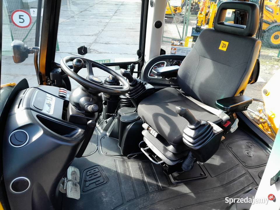 JCB 3CX 2018R JOYSTICK KLIMA KOPARKOŁADOWARKA pełny VAT Krotoszyn