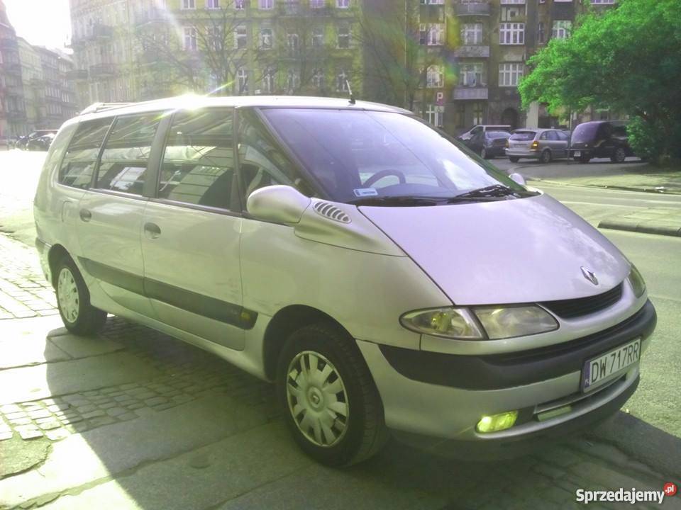 Renault Espace III Grand 20 8V Wrocław srebrny Wrocław