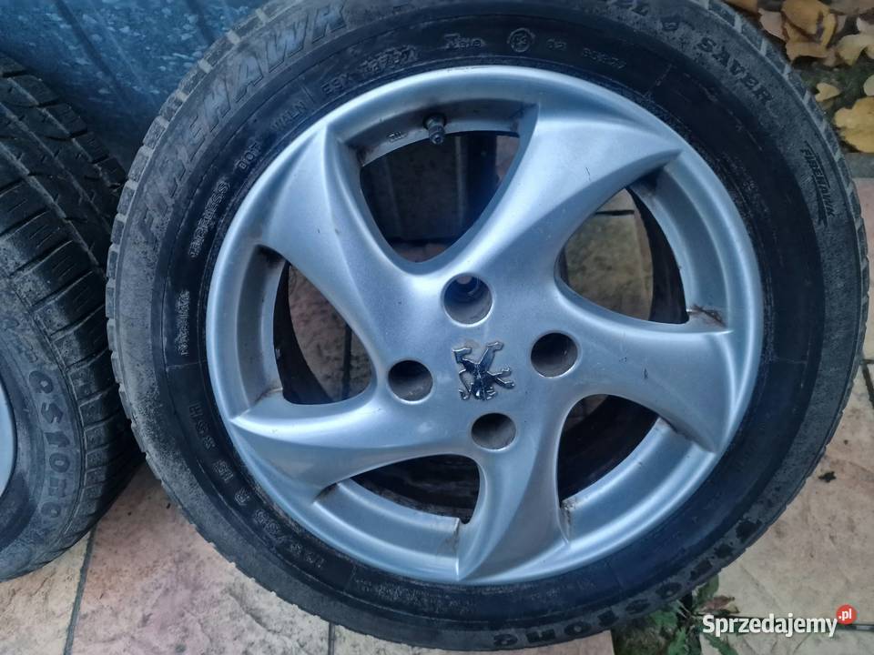 Alufelgi 6jx15 4x108 ET 28 Peugeot 206 207 306 Średnica 15" Warszawa