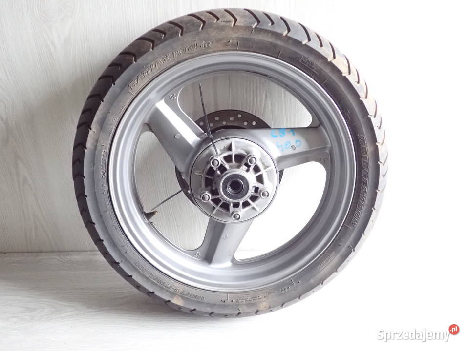 Koło Tył 17 x 400 Opona Tarcza Zabierak Gumy Części i akcesoria motocyklowe