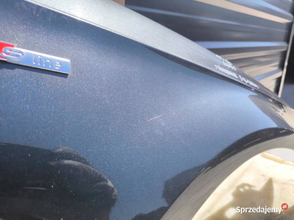 BŁOTNIK PRAWY PRZÓD AUDI A3 8V LZ7S 3DRZWI osobowe Przystajń