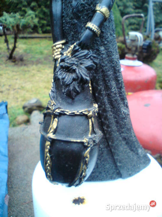 Stara figurka kobiety świeca ozdobna łódzkie Aleksandrów Łódzki sprzedam