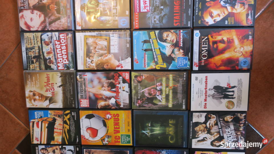 Filmy na płytach DVD 20 sztuk 3 i więcej Piotrowice