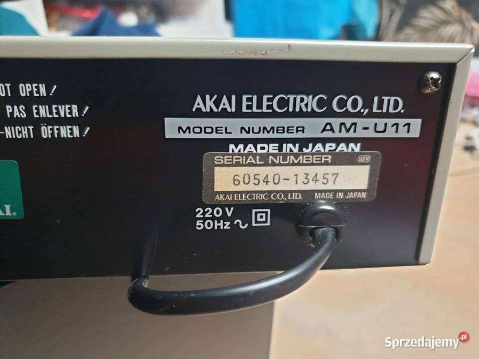 Akai amu11 wzmacniacz vintage Leżajsk