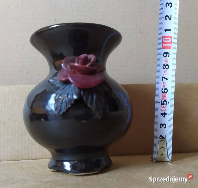 512 RÓŻA 6 WAZON 1 dekoracyjny Porcelana i szkło łódzkie Łódź