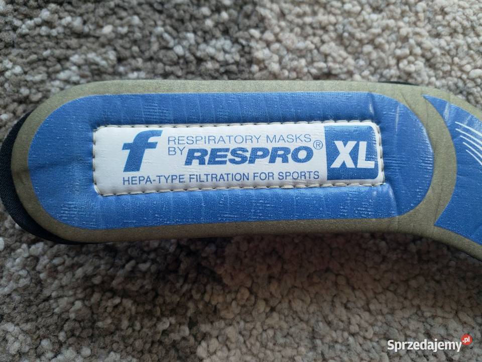 Respro Maska antysmogowa Cinqro Gold HEPA XL Gdańsk sprzedam