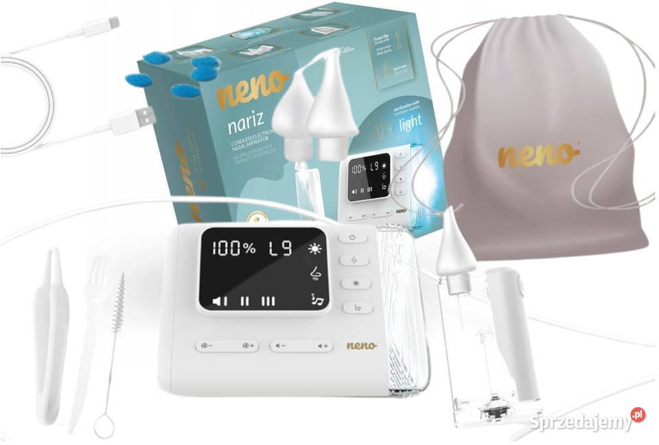 Bezprzewodowy aspirator do nosa Neno Nariz śląskie