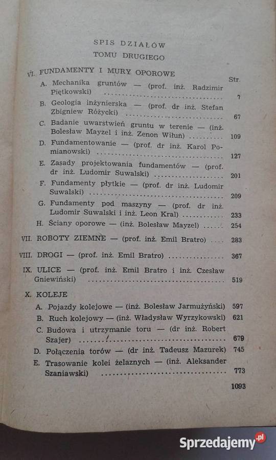 Podręcznik inżynierii Tom II Wydanie 1948r architektura, budownictwo