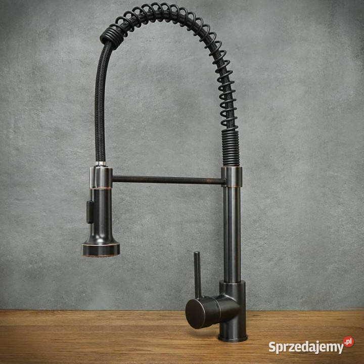 Bateria kuchenna stojąca czarna HULL Chmielnik sprzedam