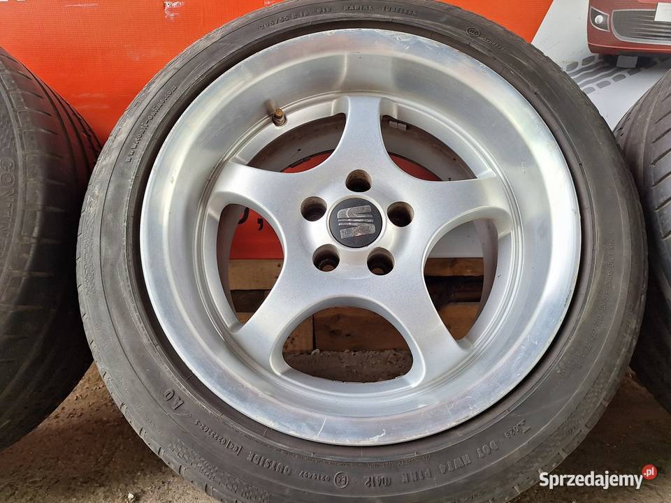 Alufelgi 5x100 16 Borbet T RANT ET30 9J Seat VW Choceń sprzedam