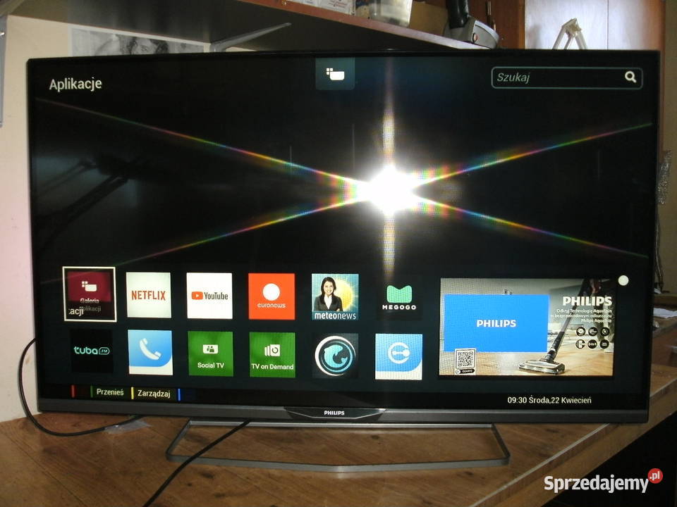 Philips LED 42 Smart TV z WiFi 3D Ambilight zachodniopomorskie Karlino