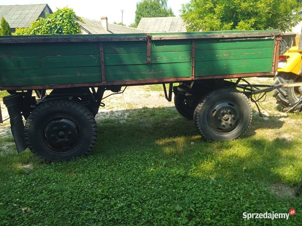 Przyczepa Międzyrzec D44 Przyczepy rolnicze lubelskie Chełm