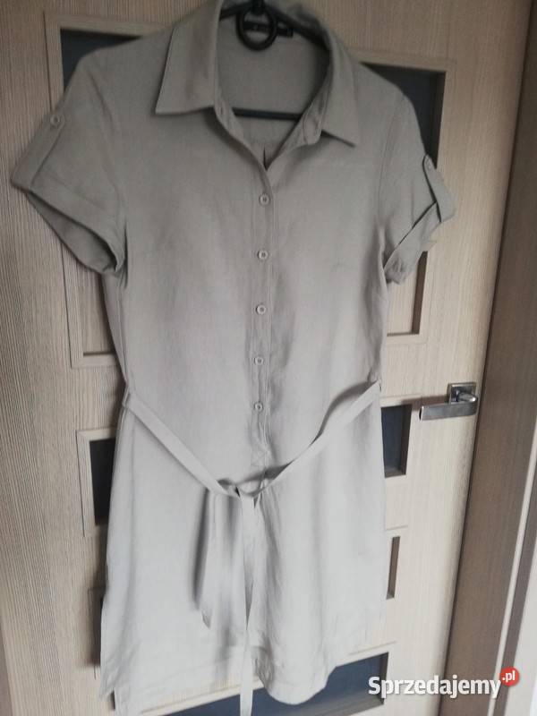 Sukienka letnia len Spódnice i sukienki Spódnice i sukienki Chorzów