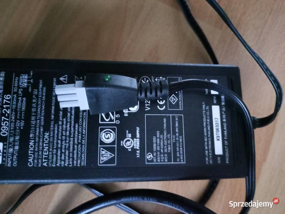 Oryginalny zasilacz sieciowy HP 09572176