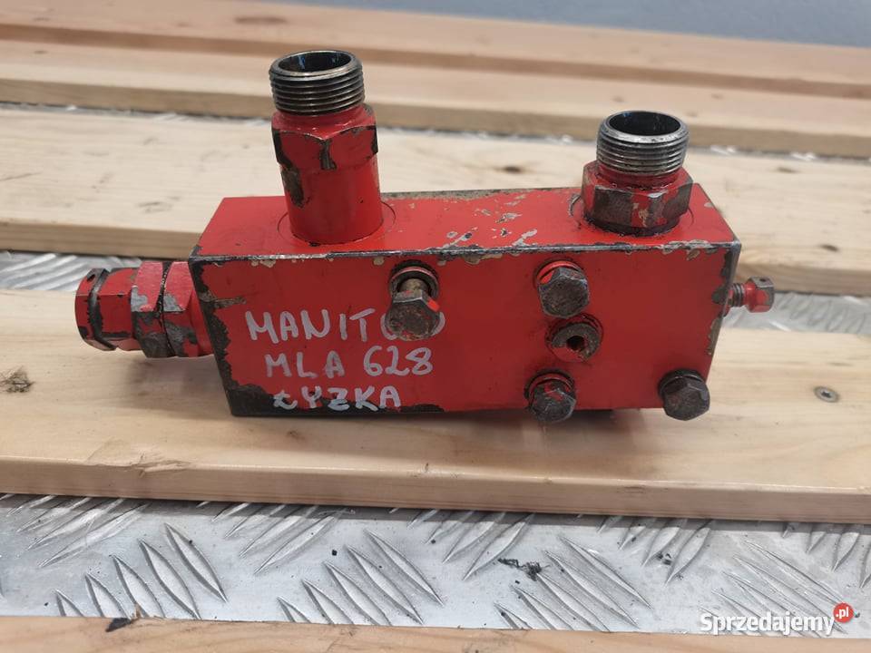 Zamek hydrauliczny siłownika wychyłu Manitou MLA Wilkowo
