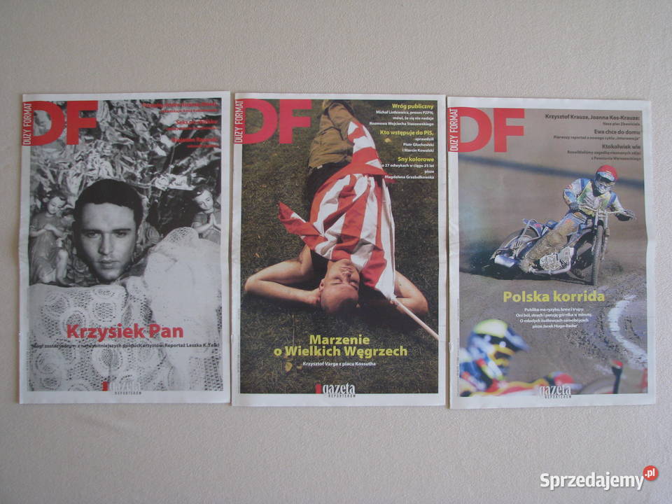 DF Duży Format tygodnik Gazety Wyborczej z roku Brzegi