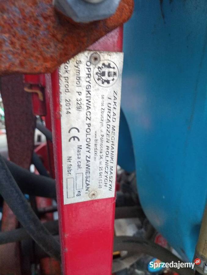 Opryskiwacz biardzki 500l belka 12m exportowy