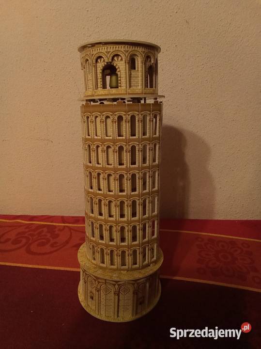Krzywa wieża Piza puzzle 3D Warszawa