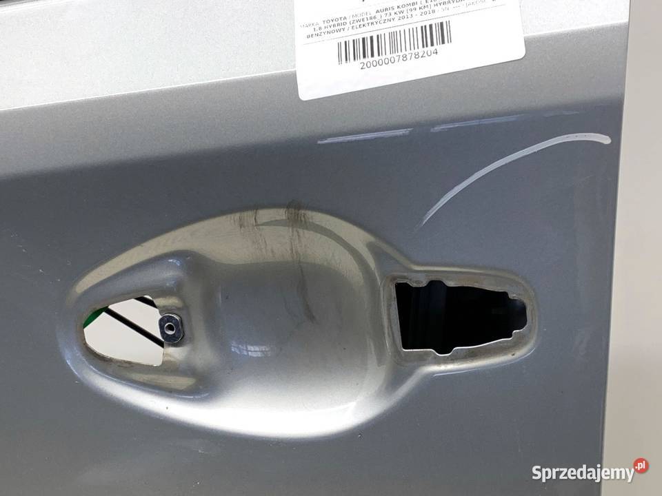 DRZWI LEWY PRZÓD TOYOTA AURIS II Kombi 1318 Grey