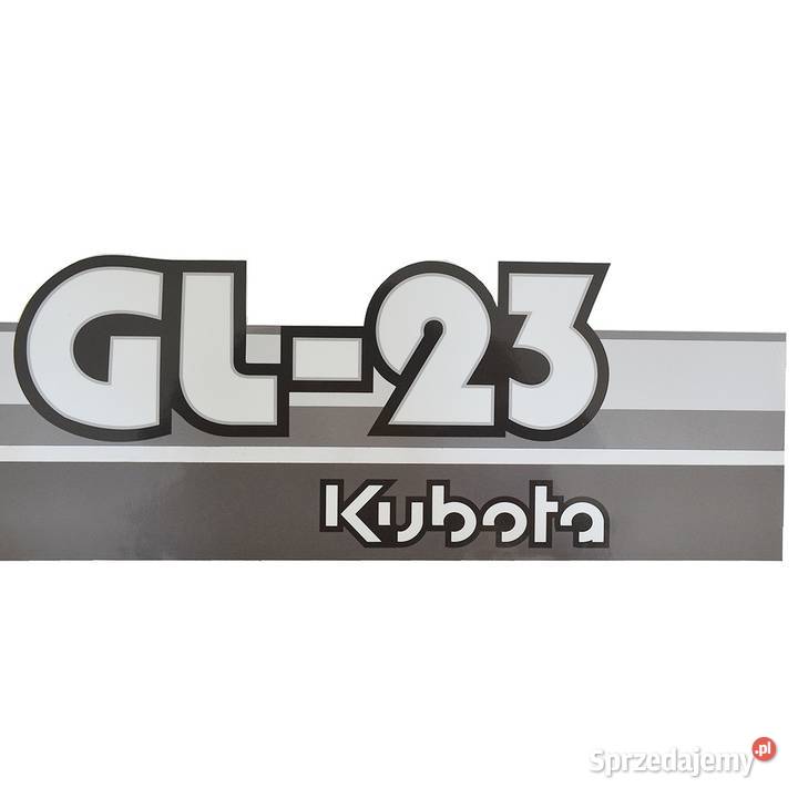Naklejki Kubota GL23 Tajęcina