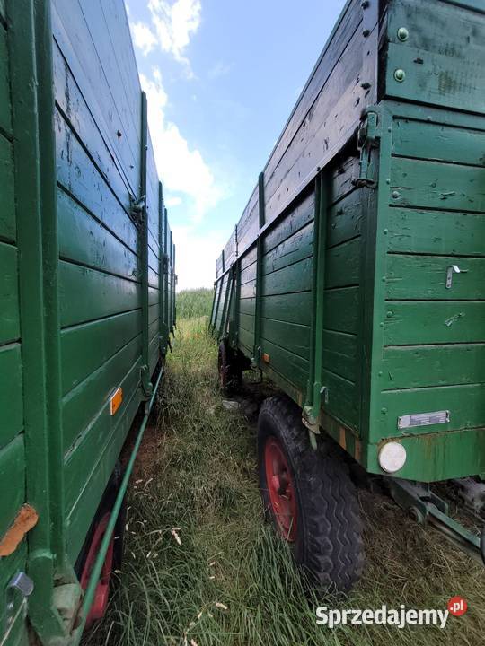3 Przyczepy Rolnicze Zbożowe Piotrowice