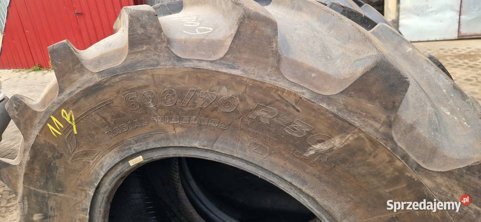 60070r30 Trelleborg TM 1000 Michelin MachXbib 90 Opony rolnicze warmińsko-mazurskie Nowe Miasto Lubawskie