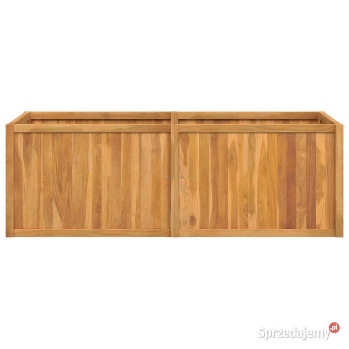 Podwyższona rabata 150x50x50 lite drewno tekowe Warszawa