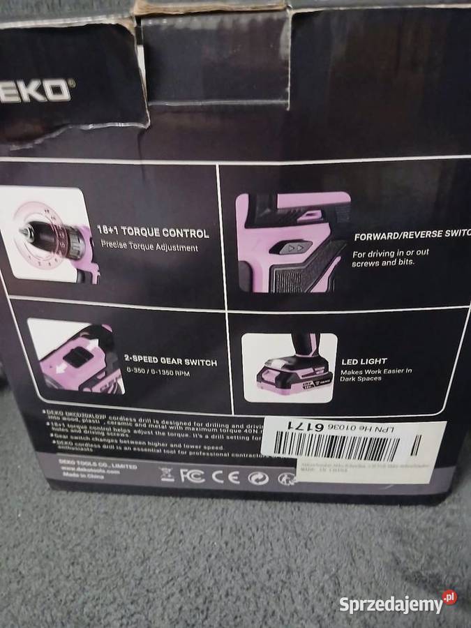 Wiertarka elektryczna DEKO Sochaczew