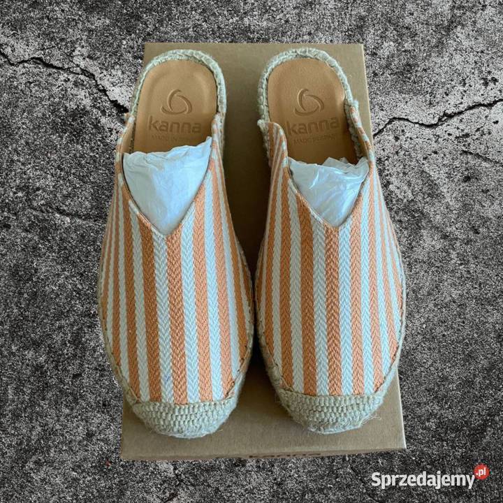 Damskie kapcie marki Kanna Nowe Bolesławiec