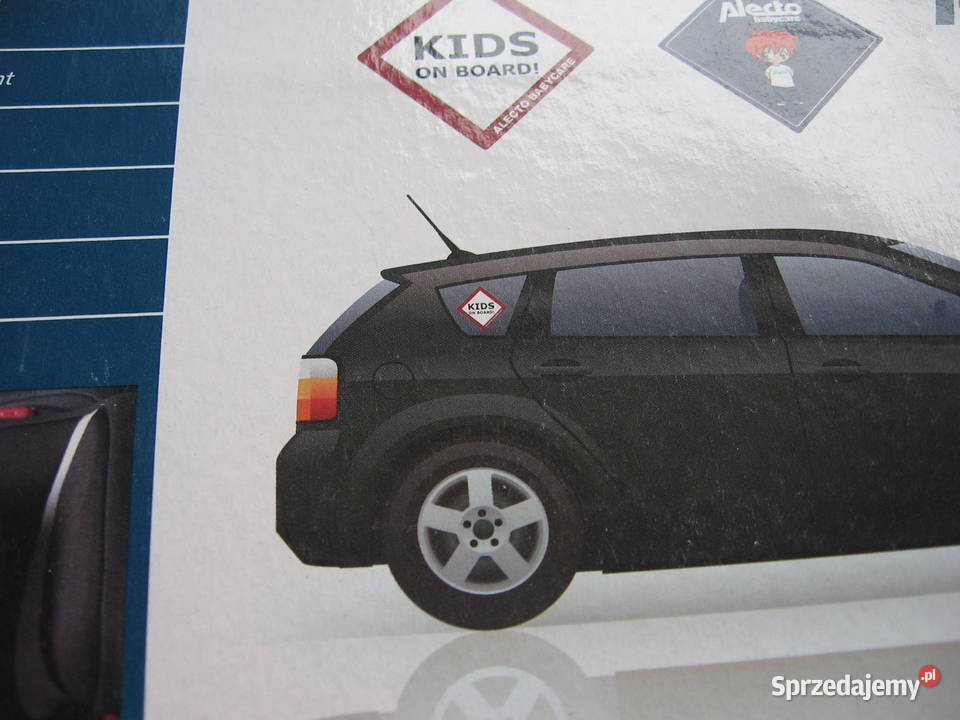 Plakietka na szybę Dziecko na pokładzie nowa Przemyśl sprzedam