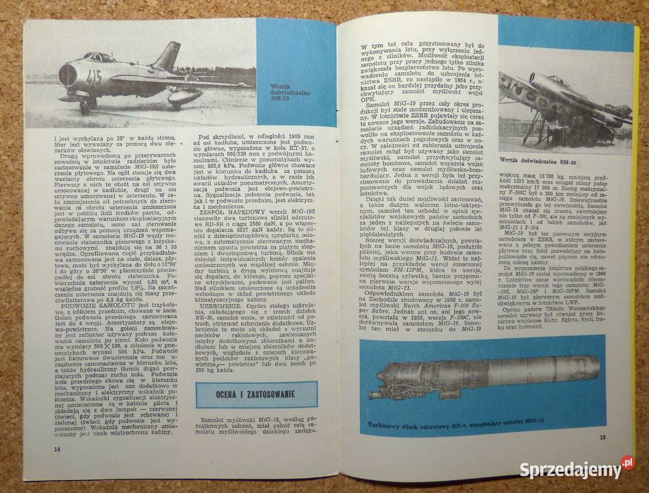 W Bartoszewski Samolot myśliwski MiG19 mazowieckie Warszawa