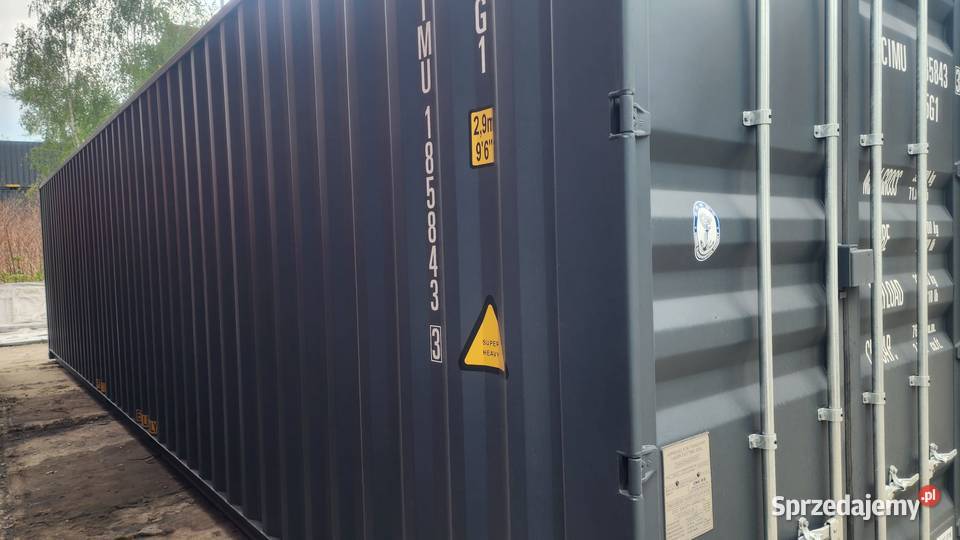 12m 40HC Kontener morski Nowy