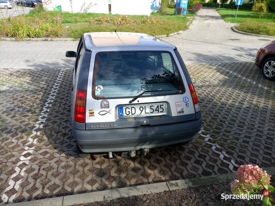 Renault 5 Rok produkcji 1989 5 pomorskie Słupsk