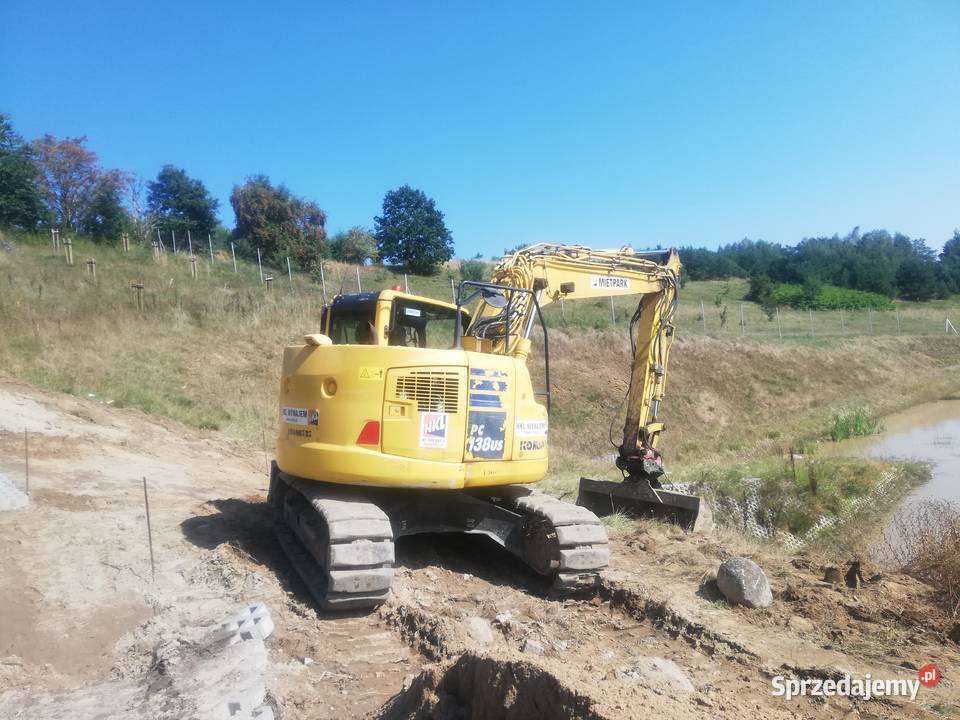 Koparka Komatsu PC 138 US 10 Starogard Gdański