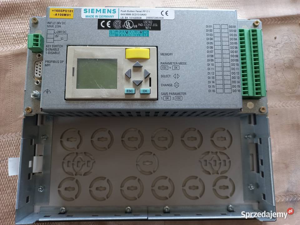 Push Button Panel PP171 śląskie Skoczów