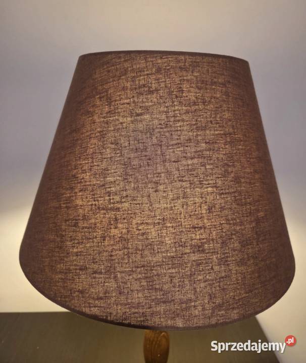 Lampa drrewniana vintage PRL Antyki Antyki Poznań