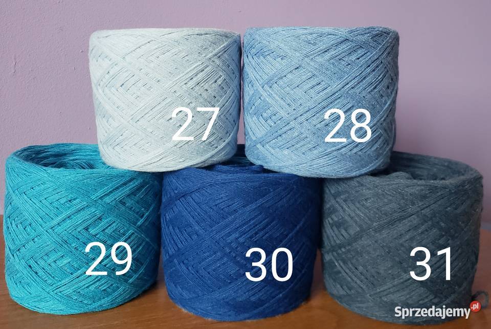 Włóczka 80 bawełna 41 kolor małopolskie Krynica-Zdrój sprzedam