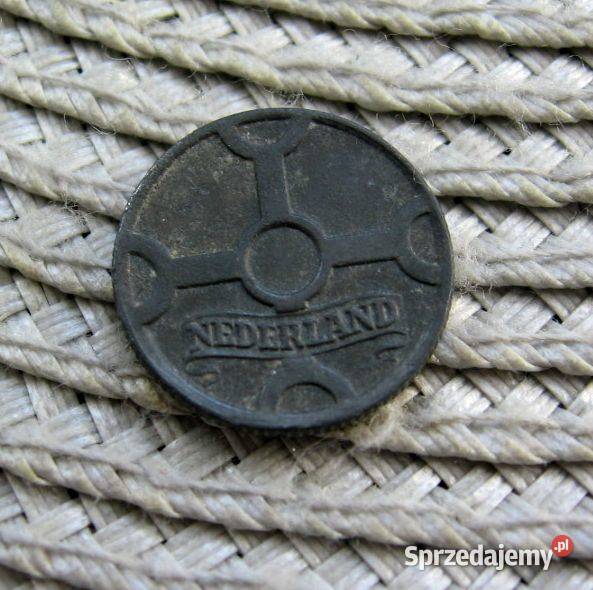 Holandia 1 Cent 1943r Cynk Kalisz
