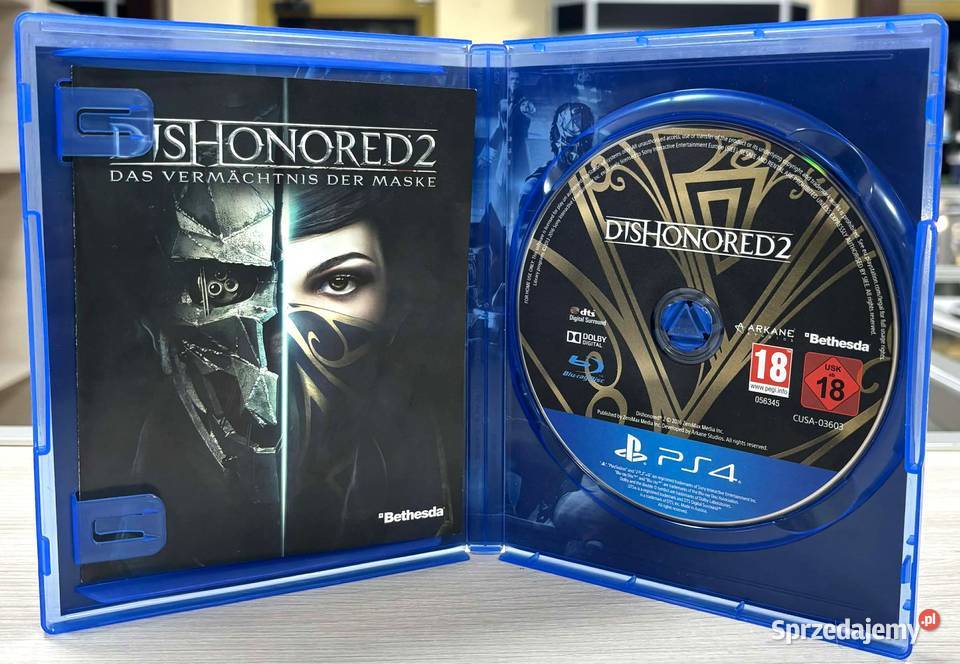 Gra 4 Dishonored2 Gry na konsole Elbląg