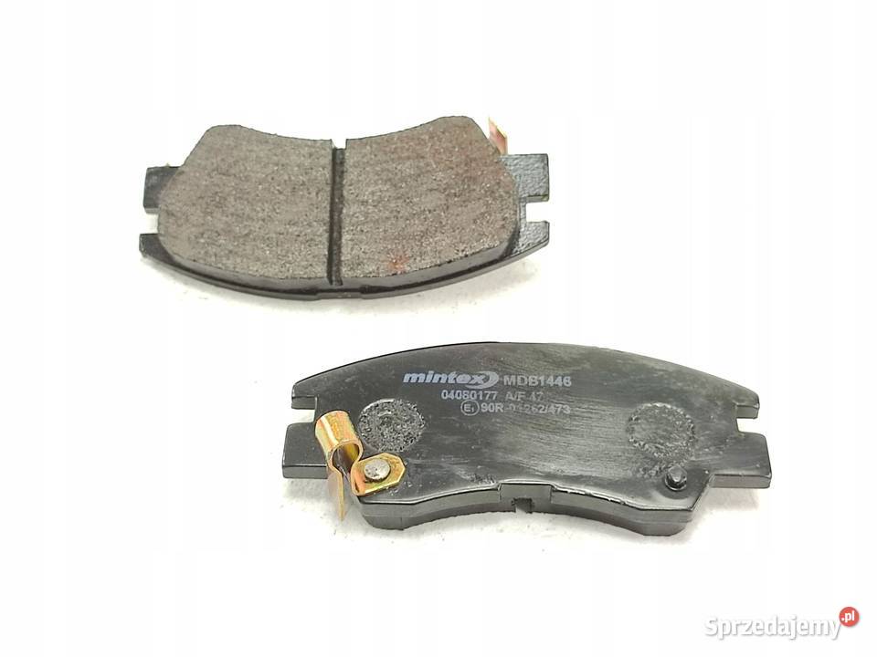 KLOCKI HAMULCOWE PRZÓD MITSUBISHI PAJERO I CT 25 osobowe Układ hamulcowy lubelskie