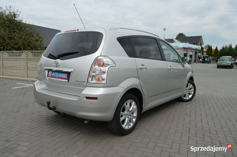 Toyota Corolla Verso 16i 100 bezwypadkowy czujnik parkowania