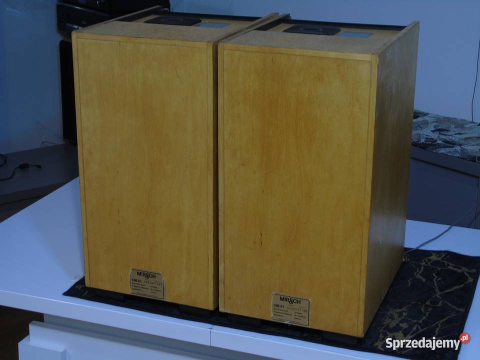 Kolumny Mirsch OM 61 świetne stereo Vintage Jasło