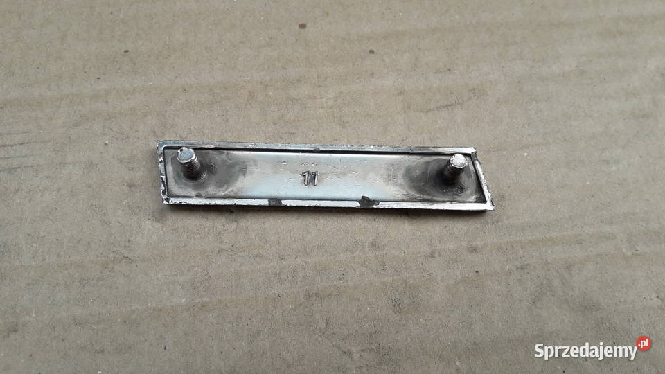 Emblemat 15 ME metalowy znaczek Fiat 125p wielkopolskie Leszno sprzedam