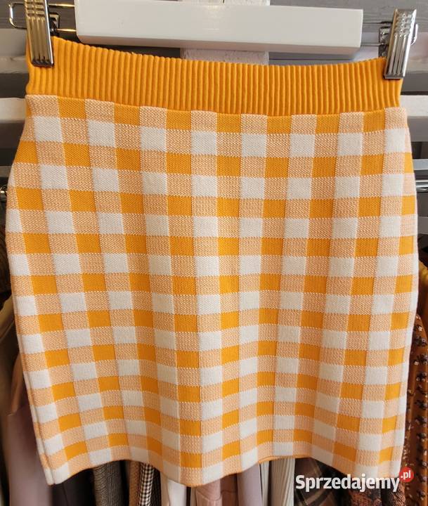 PRIMARK SPÓDNICZKA MINI W KRATKE CIEPŁA JESIEŃ Rozmiar 34(XS) Kalisz