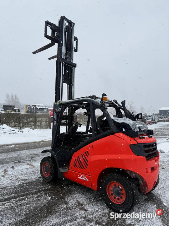 wózek widłowy LINDE H45T Triplex 40m niski Działoszyn