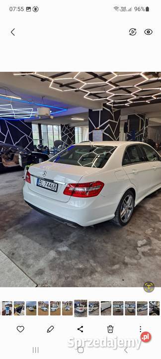 Sprzedam mercedes e350 bengaz nieuszkodzony Mercedes-Benz Łomża
